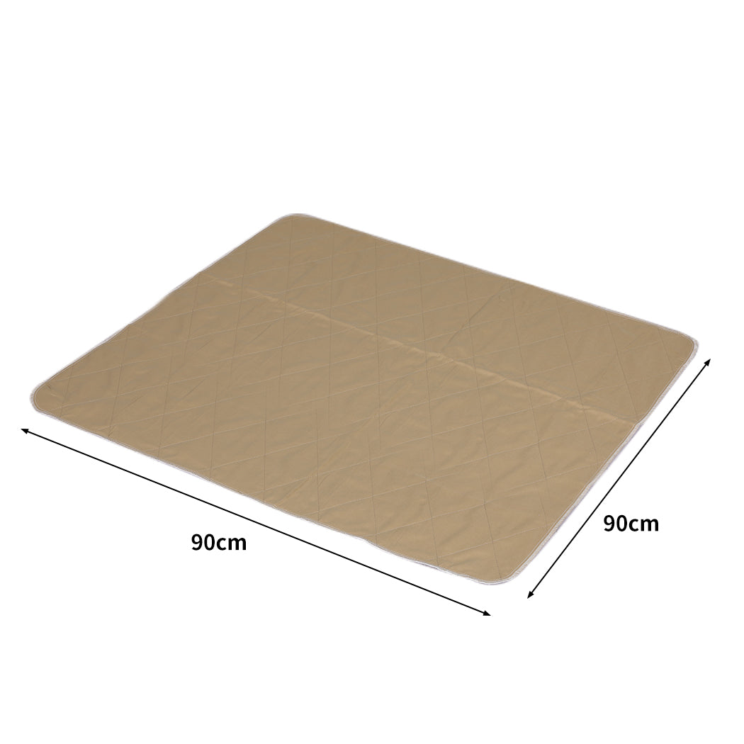 Pawz 2 Pcs 90X90 Cm Reusable Waterproof Xx Large