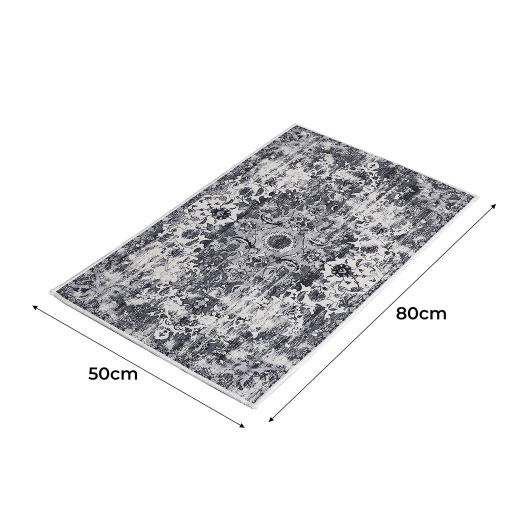 Soft Shaggy Floor Mat Rug Large Non Slip Plush 50X80cm Indoor Carpet For Home