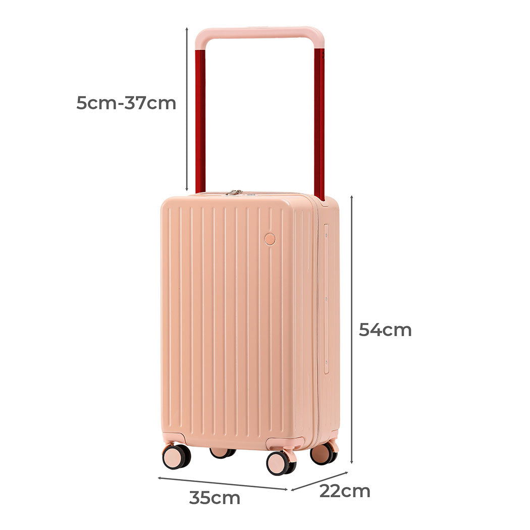 Slimbridge 20" Luggage Wide Handle Tsa Lock Grey
