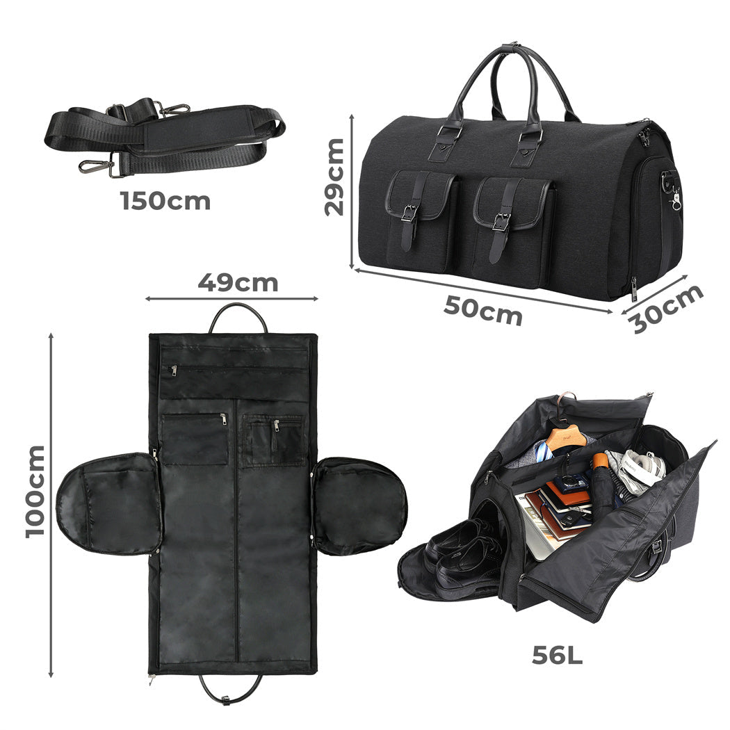 Slimbridge Carry On Garment Bag 2 In 1 Suit
