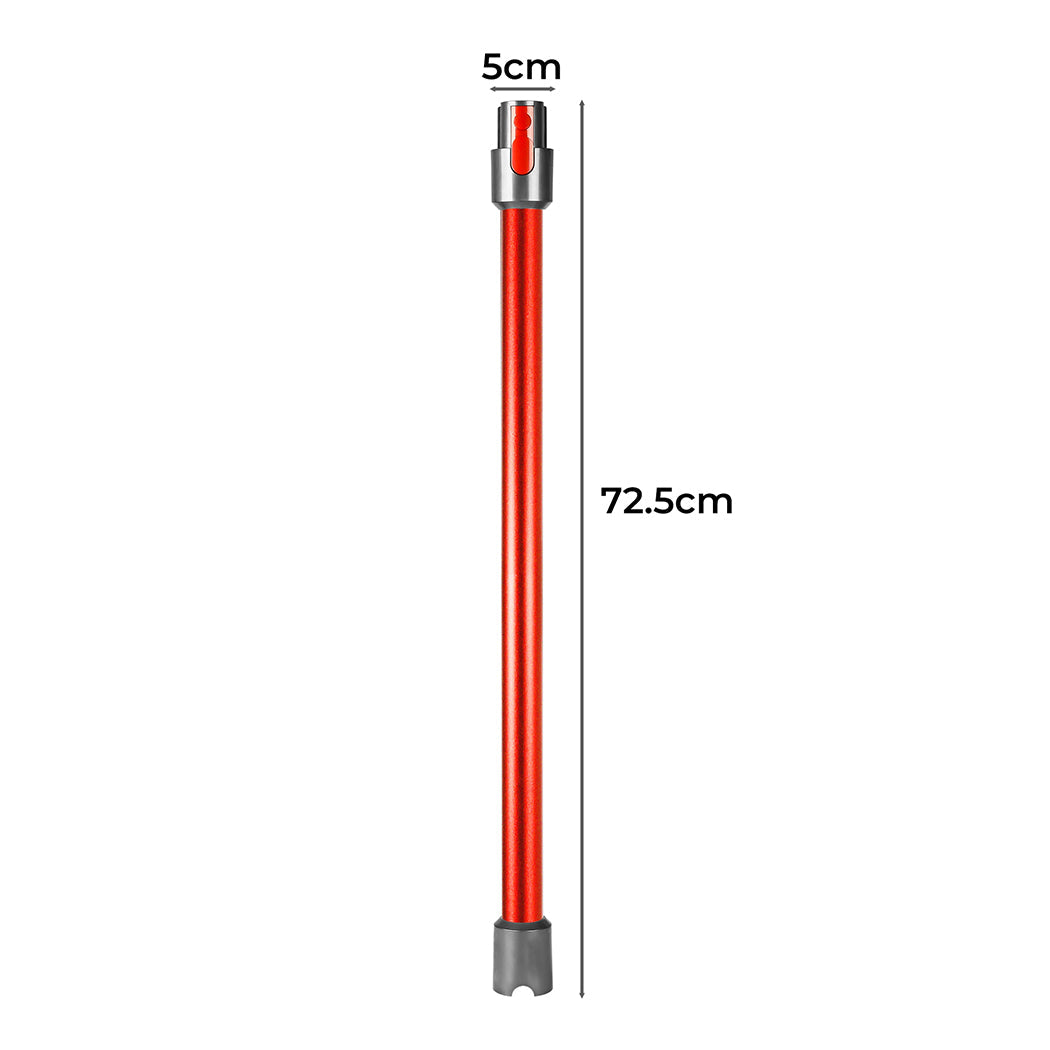 Dyson Wand Stick Extension Tube V7 V8 Red