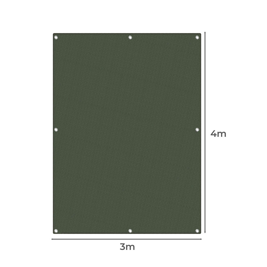Polyester Canvas Tarp Tarpaulin Sun 4X3 Meter