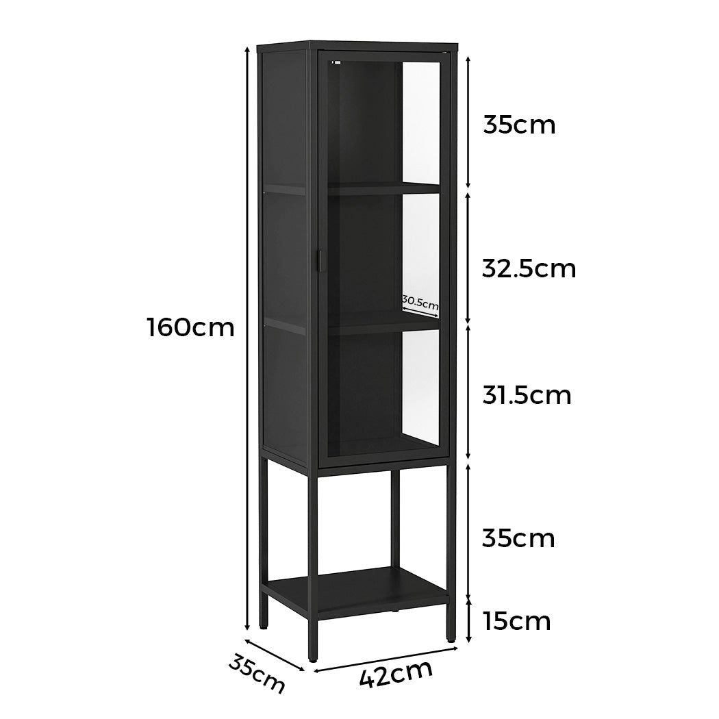 Stacked Glass Display Cabinet Collections Storage