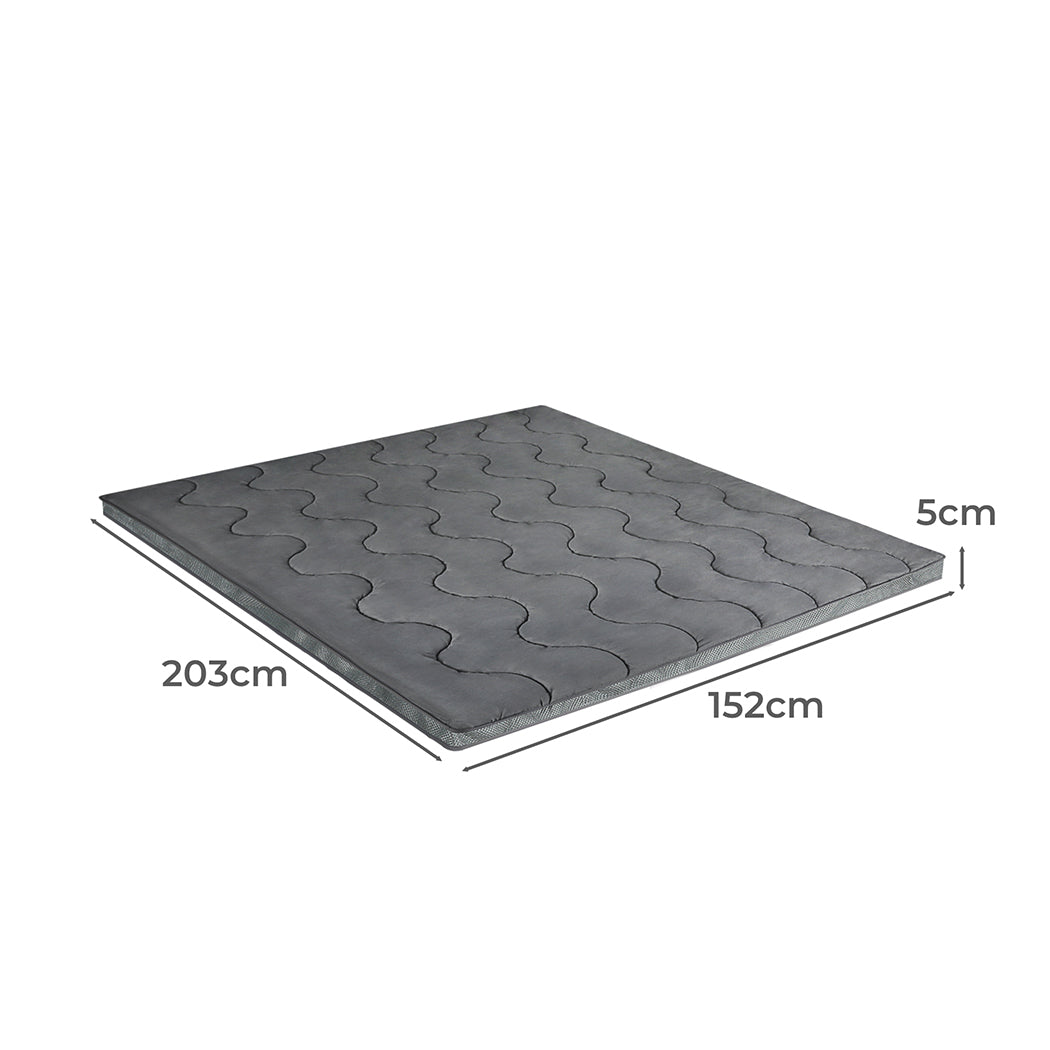 Soft Luxury Mattress Topper Protector For Queen Size Comfort And Support