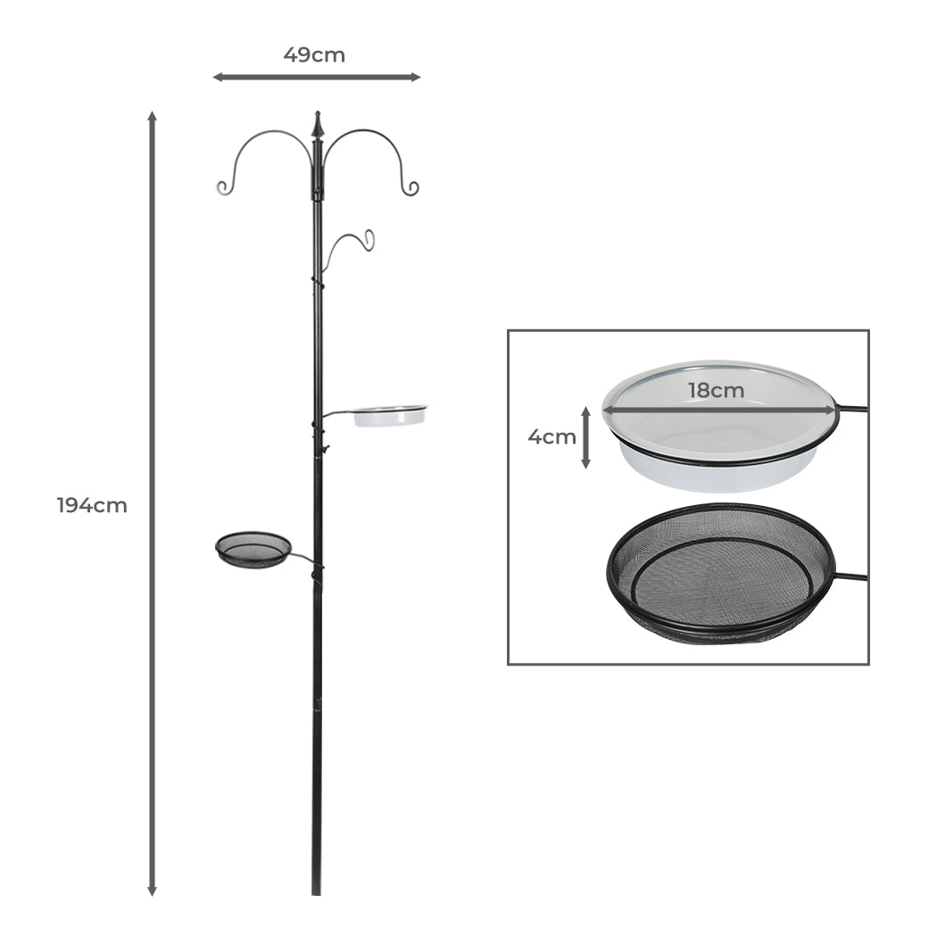 Pawz Metal Bird Feeder Hanging Wild