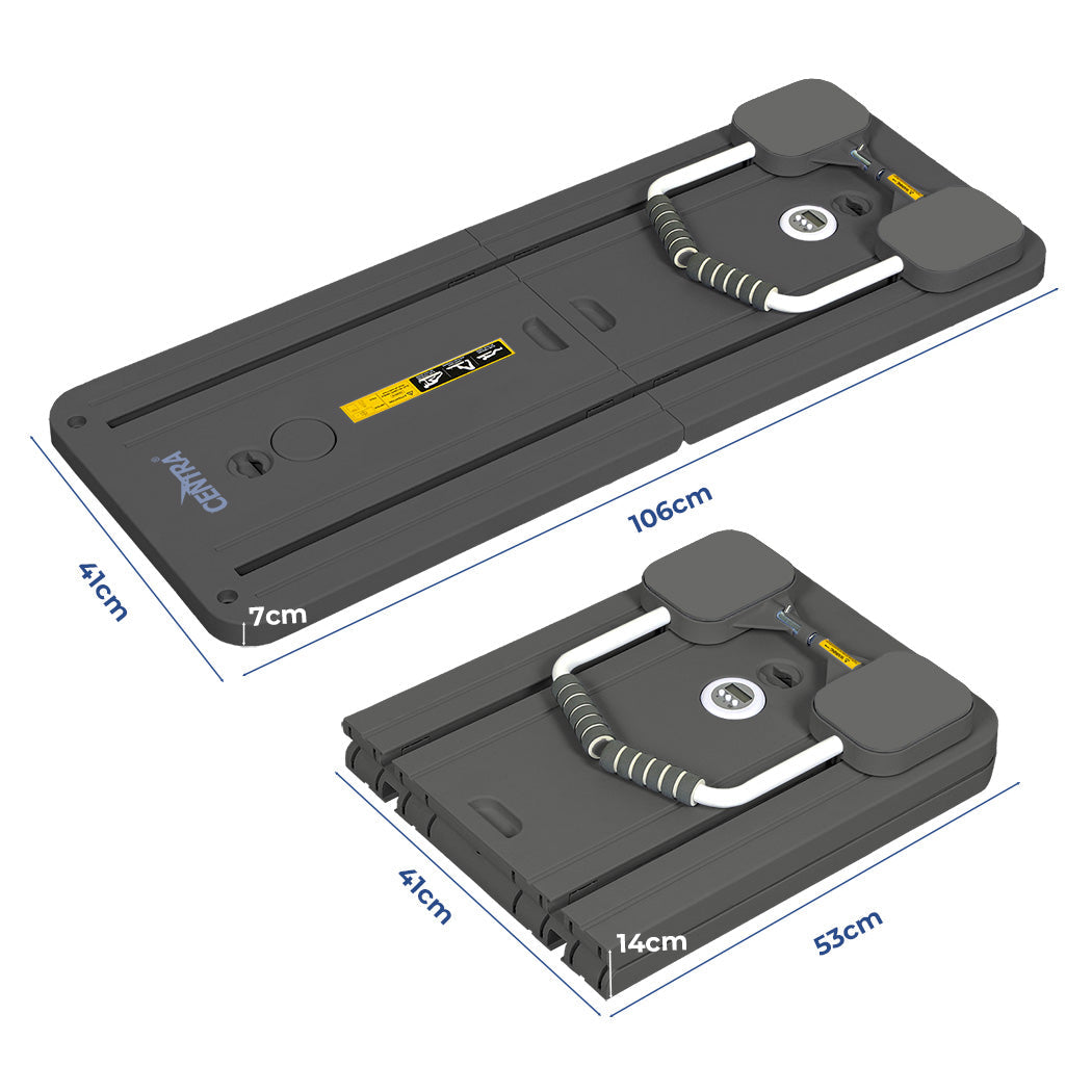 Centra Multifunctional Fitness Abdominal Board Grey