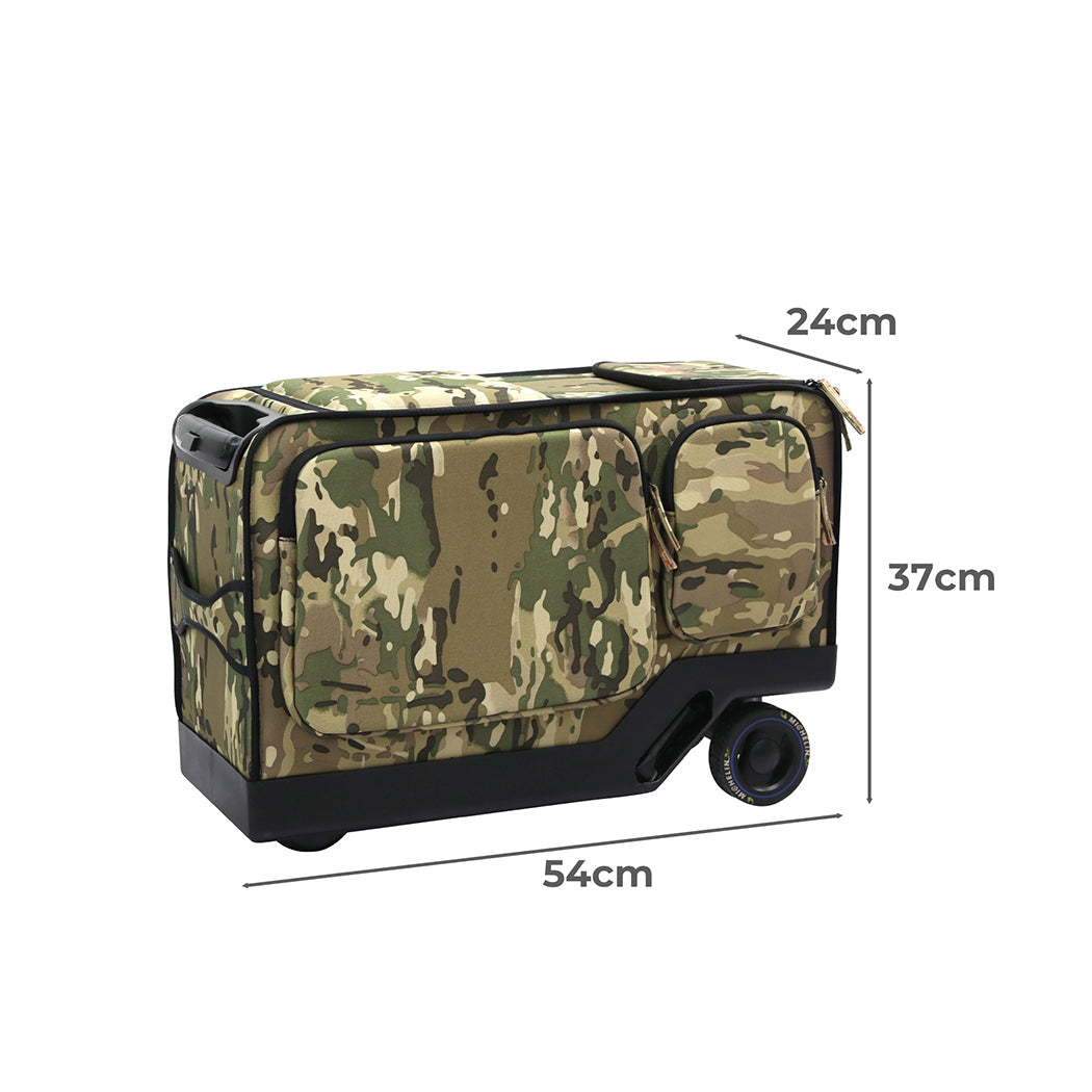 20" Electric Riding Luggage Suitcase Green Colour