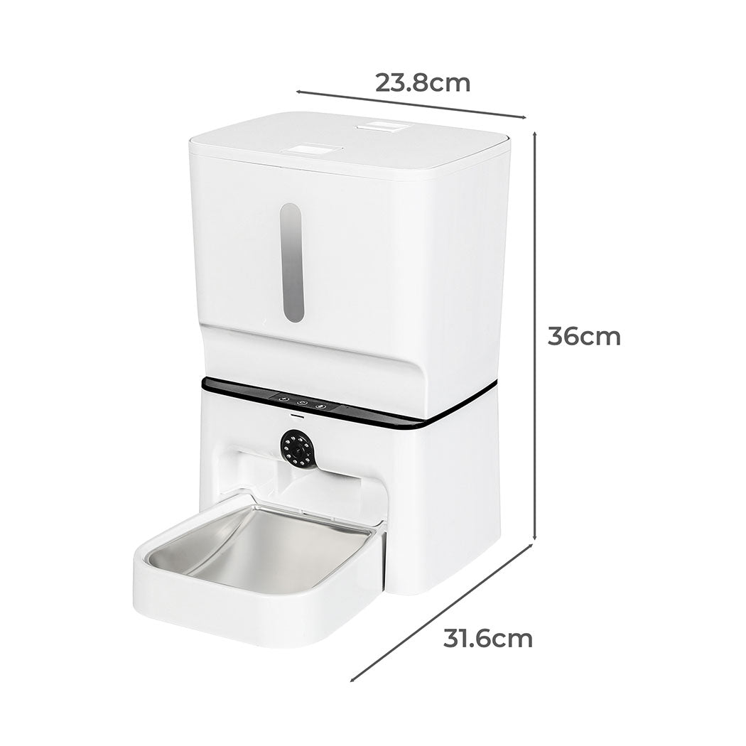 Pawz 2-In-1 Automatic Pet Feeder Wifi Camera Laser Toy