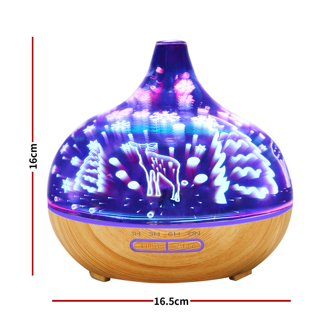 Aroma Diffuser Ultrasonic Aromatherapy Essential Oil Humidifier Relaxation