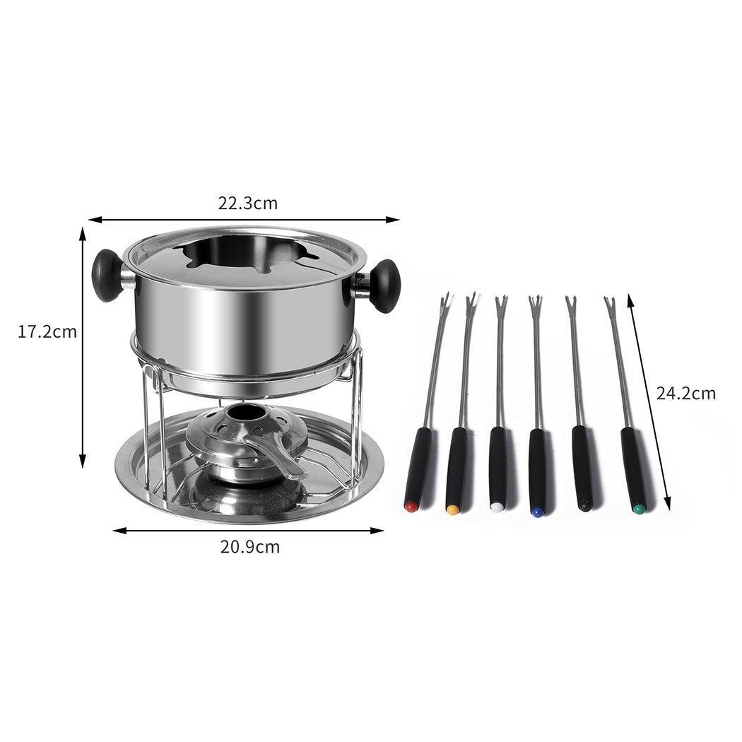 Toque Classic Cookware Set 12 Pieces Stainless Steel Design Elegant Durable Heat
