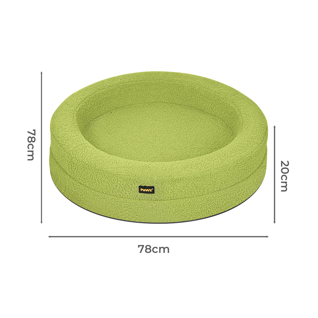 Pawz Pet Orthopedic Calming Bed Memory Foam Dog Sofa