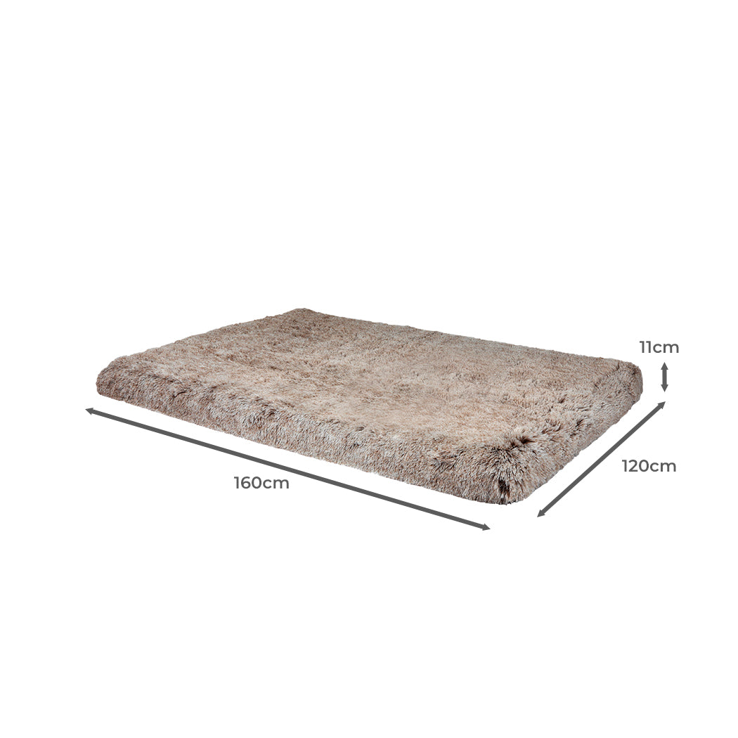 Pawz Dog Mat Pet Calming Bed Memory Coffee Xxl