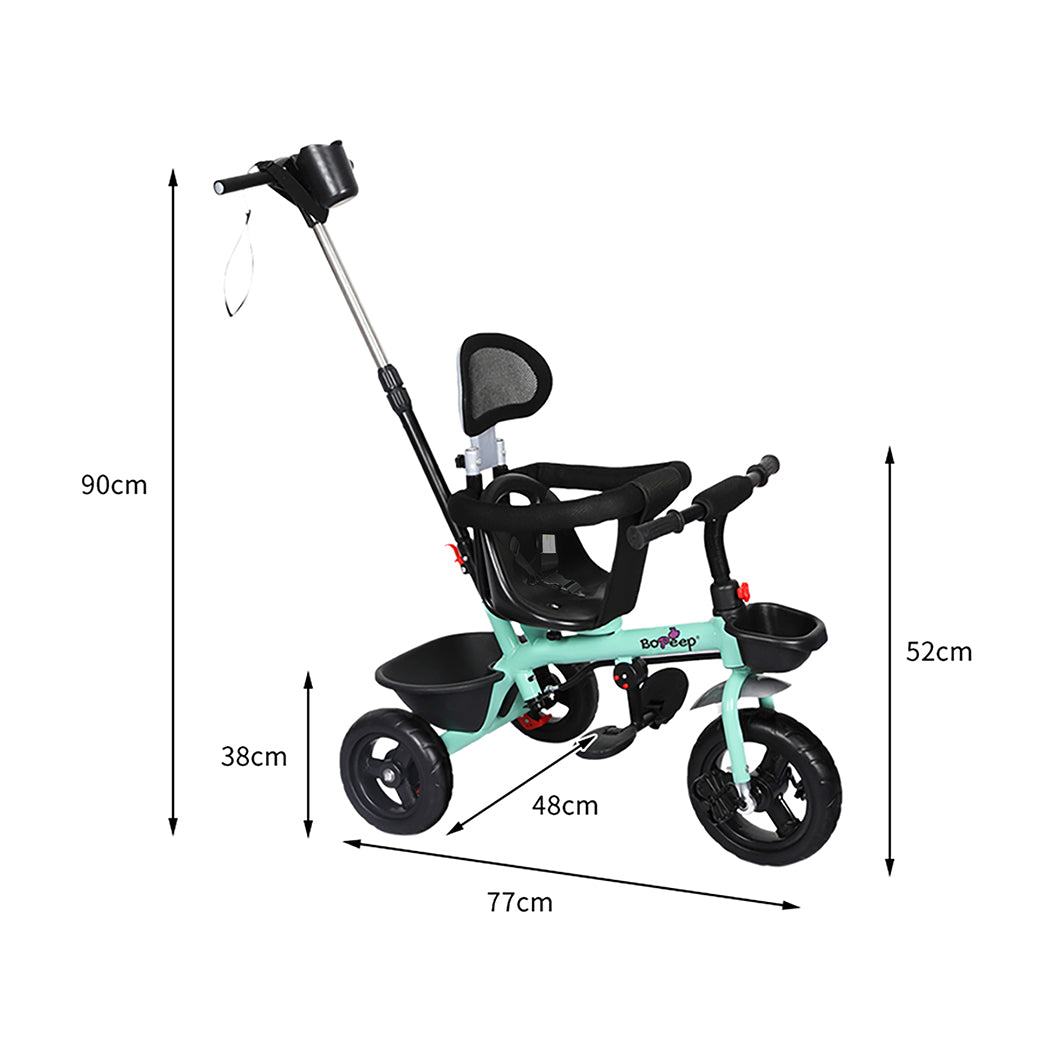 Bopeep Kids Tricycle Ride On Trike Toddler Green