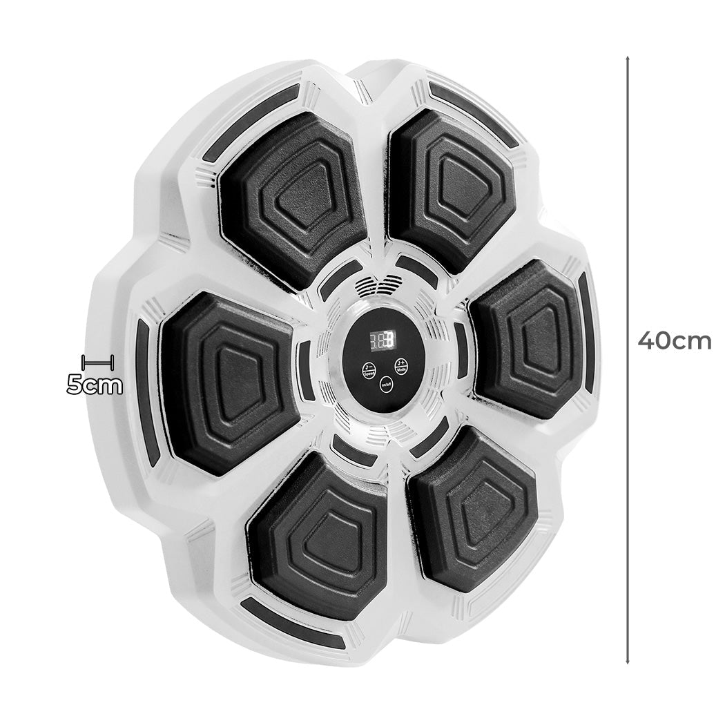 Centra Electronic Punching Box Music Machine Wall Mounted Bluetooth 9 Speeds Grey
