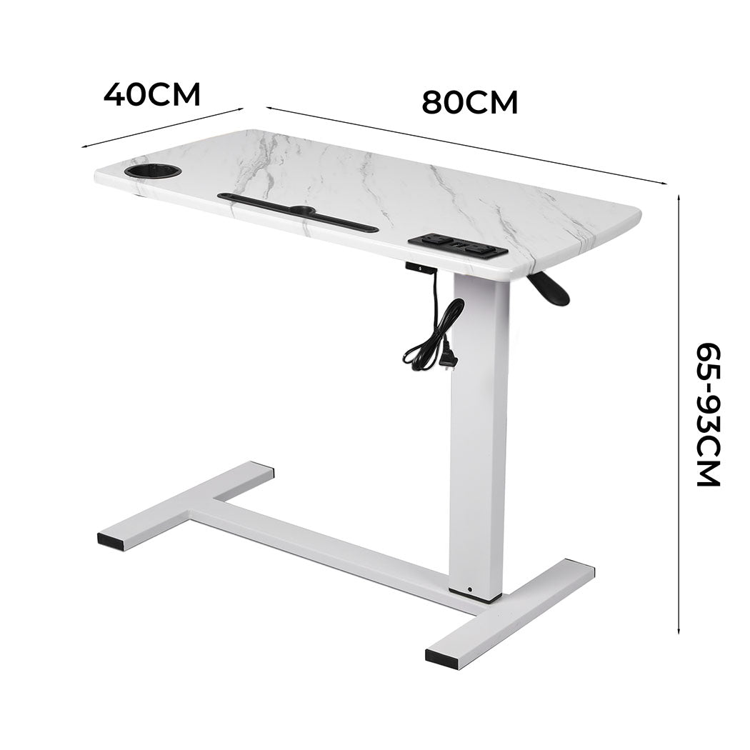 Standing Desk Height Adjustable White