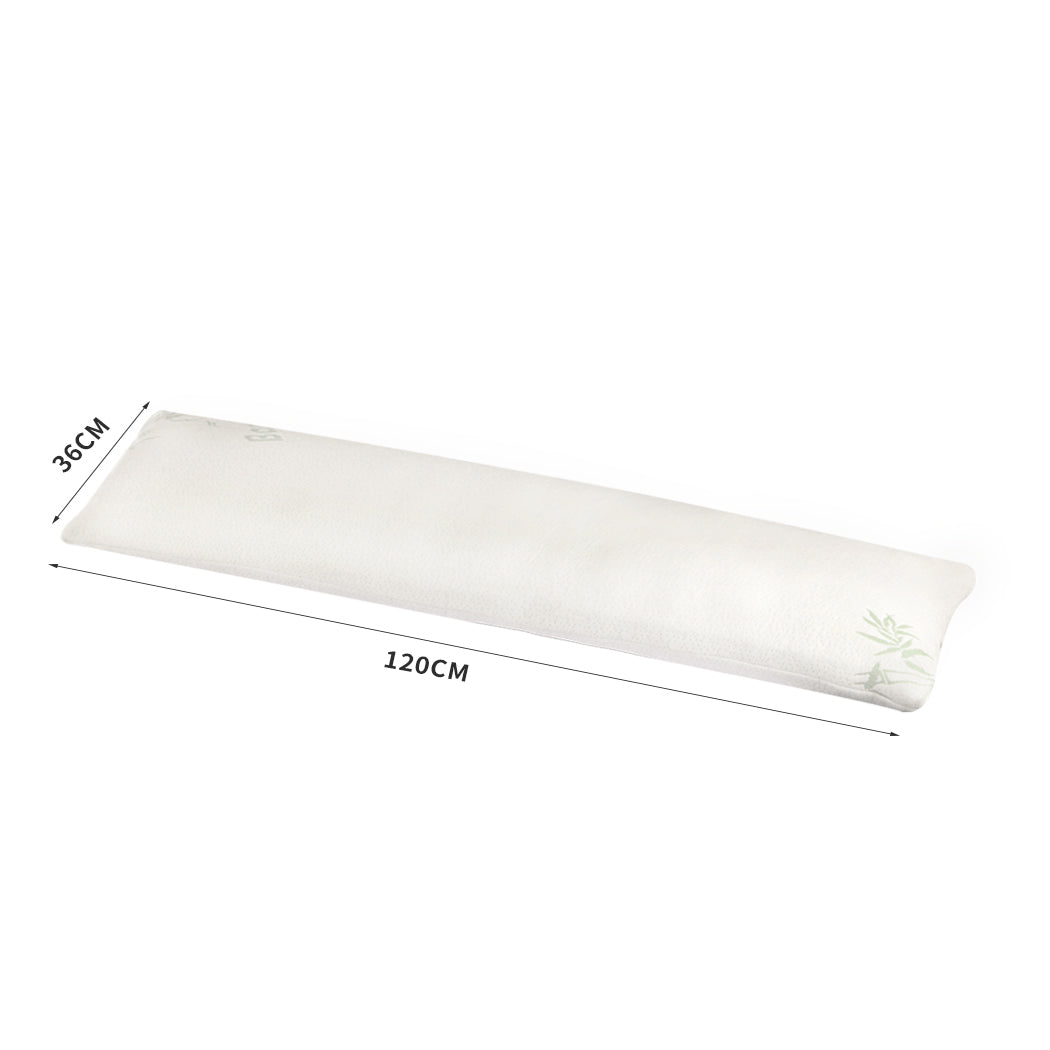 Dreamz Body Pillow Memory Foam Long