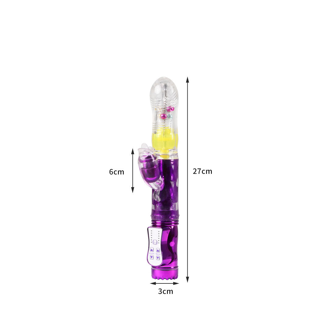 Urway Rabbit Vibrator Masturbator Thrusting Purple