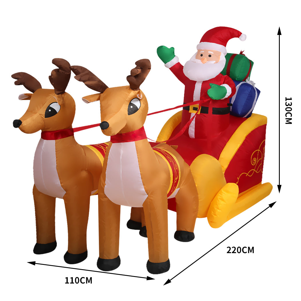 Santaco Inflatable Christmas Outdoor