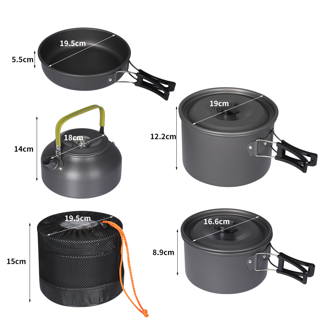 Toque 16 Piece Camping Cookware Set