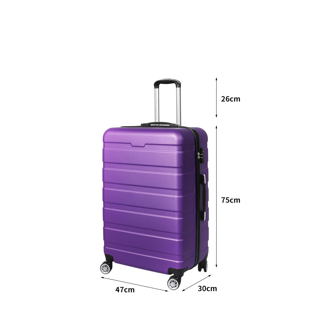 Slimbridge 28" Luggage Case Suitcase Black Inch
