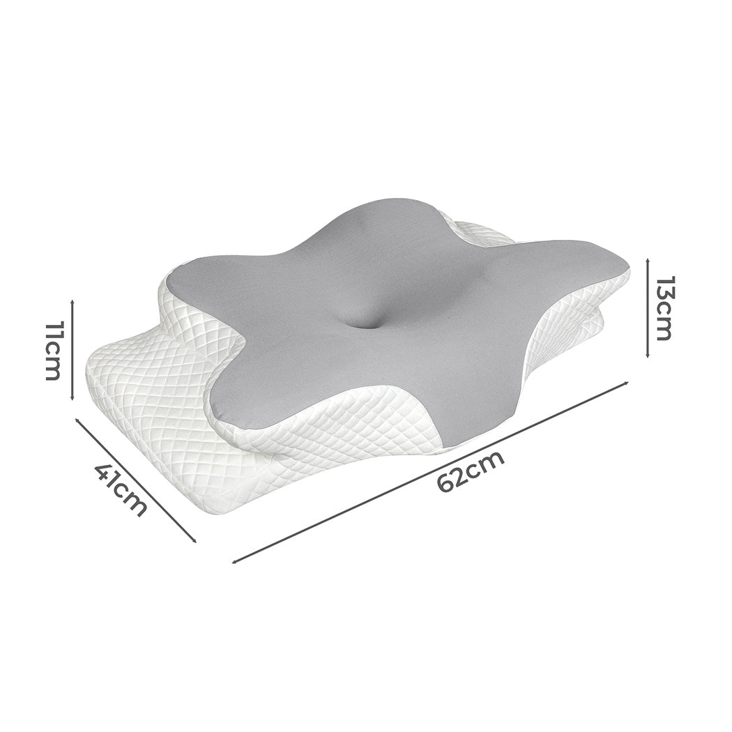 Dreamz Memory Foam Pillow Shoulder Neck Support