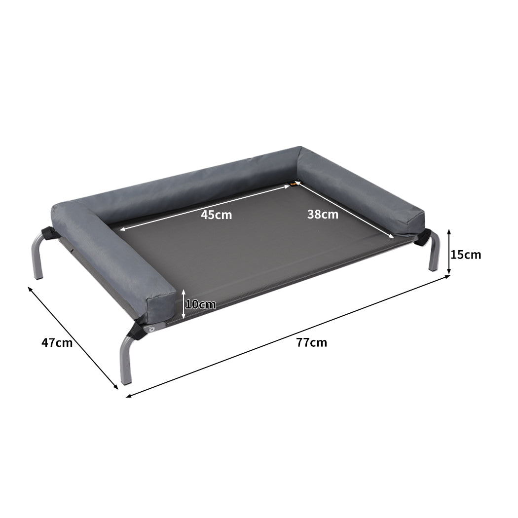 Pawz Elevated Pet Bed Dog Puppy Cat M Medium