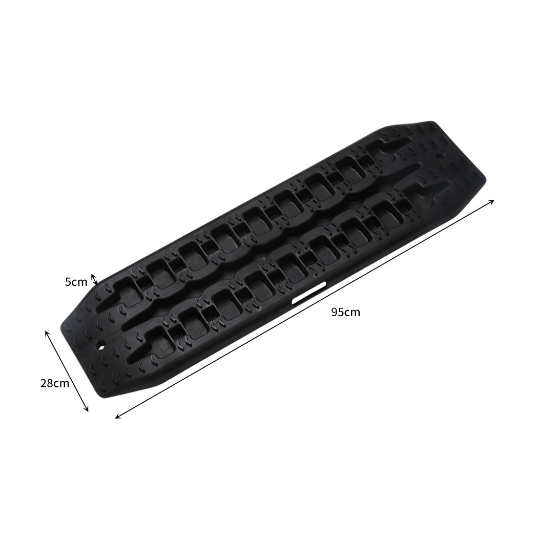 2X 4Wd Recovery Tracks Boards Black