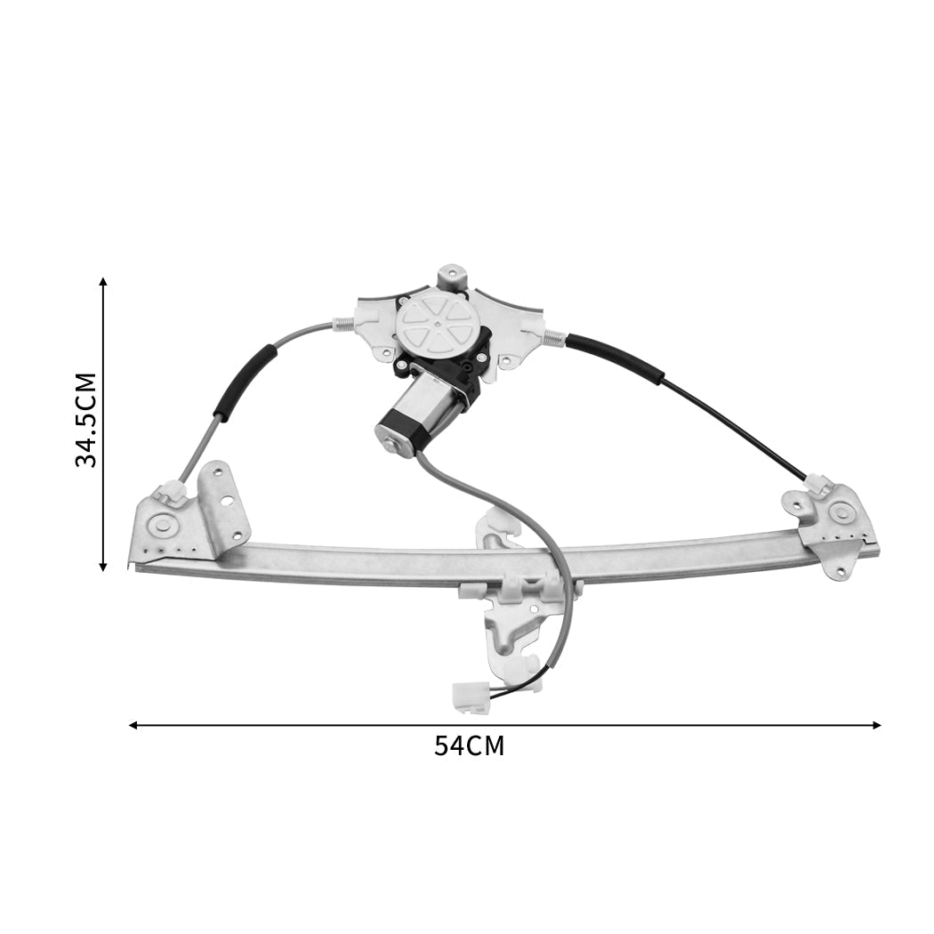 Electric Regulator Rh Front Silver