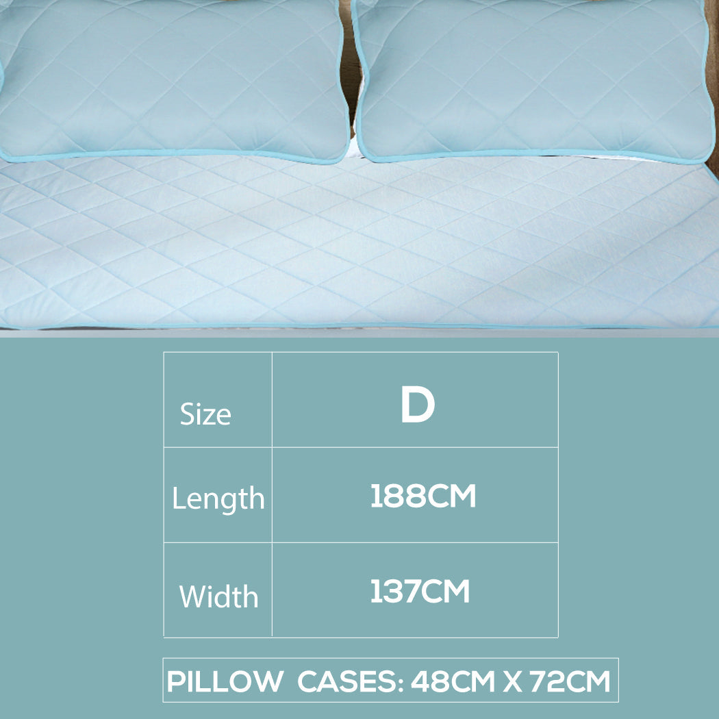 Dreamz Mattress Protector Cool Topper Double