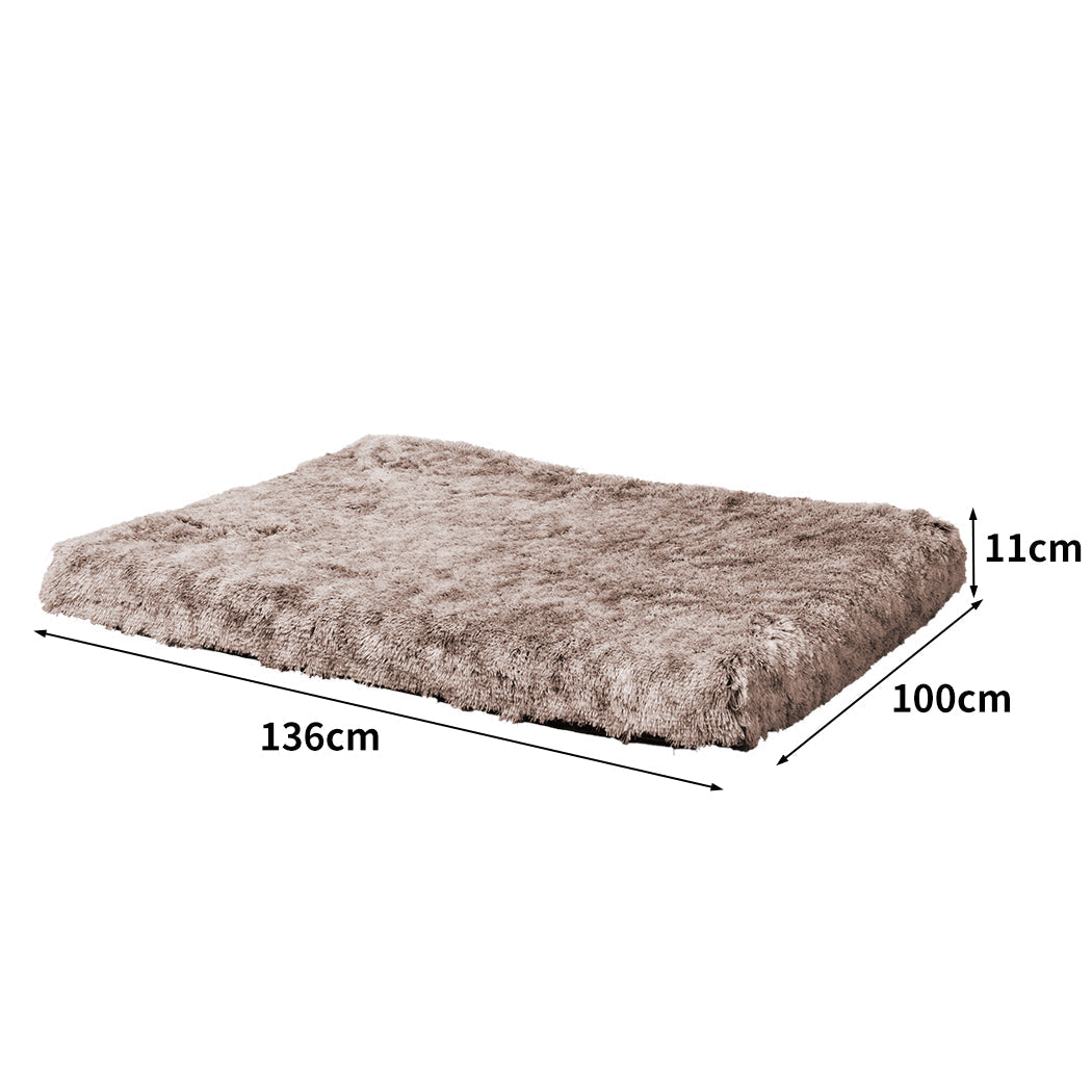 Pawz Dog Mat Pet Calming Bed Memory Xl Coffee Large