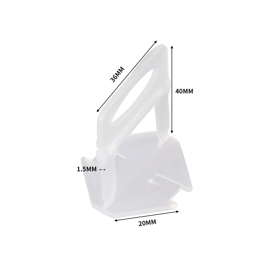 1000X 1.5Mm Tile Leveling System Clips