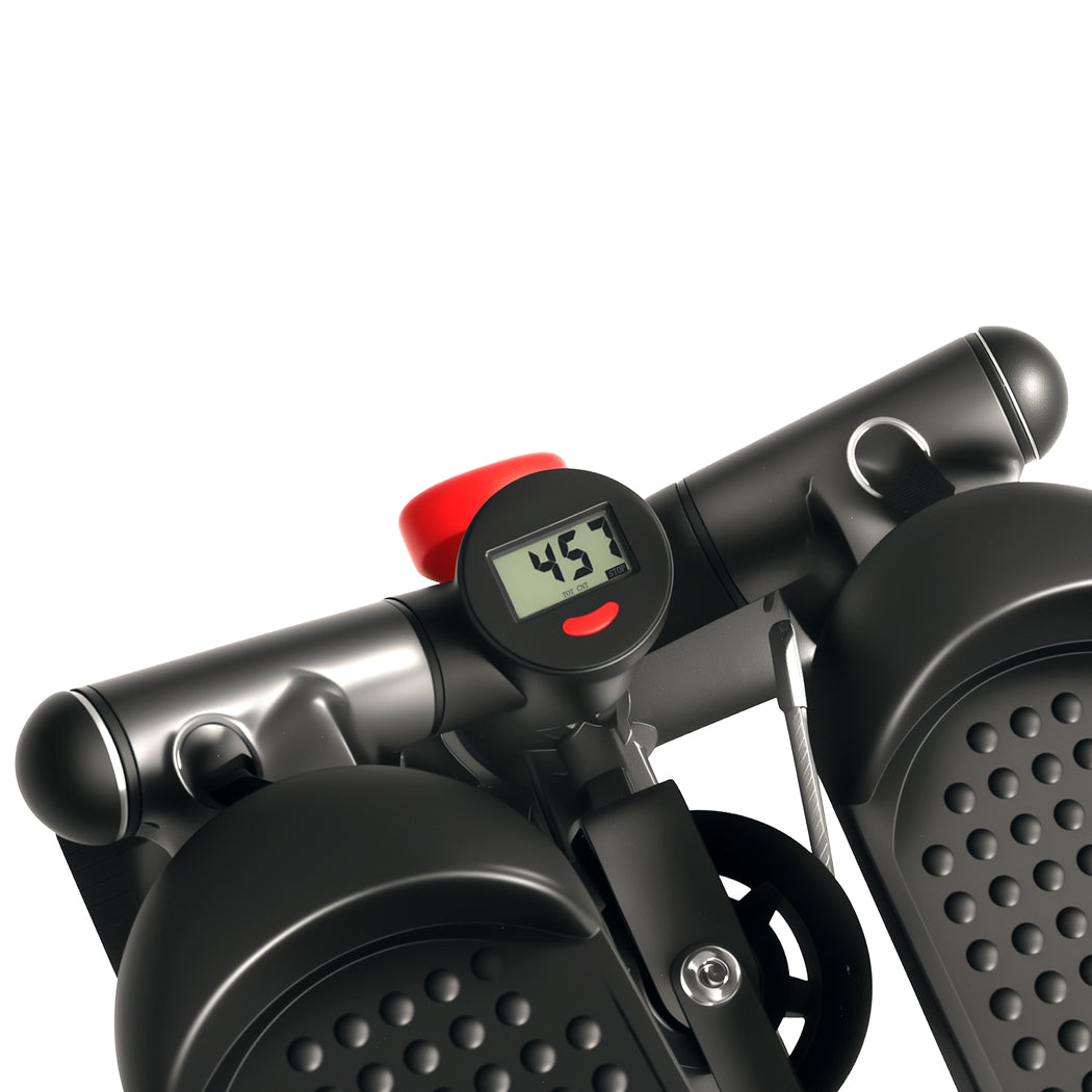 Centra Mini Stepper With Resistance Bands Compact Full Body Fitness Trainer