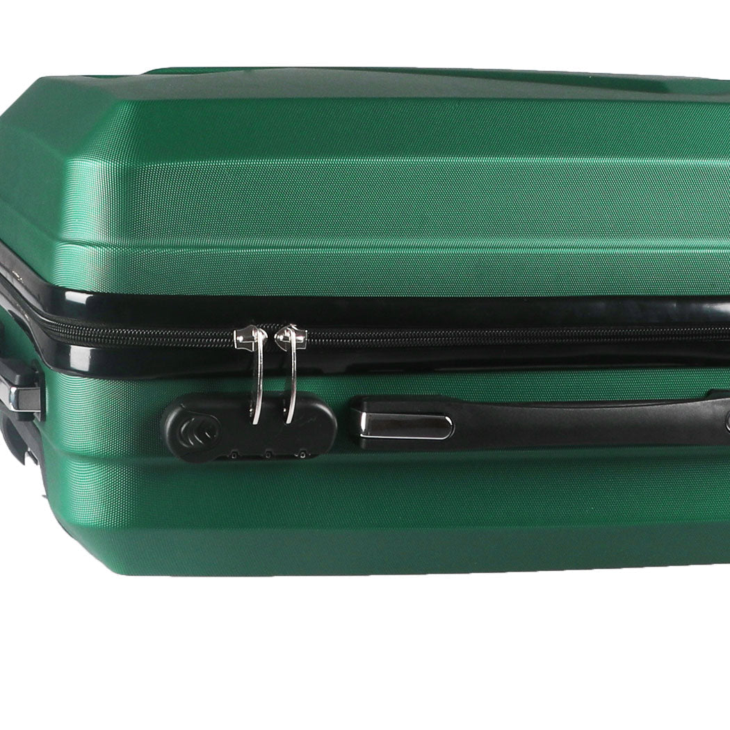 Slimbridge 2Pcs 20"Travel Luggage Set Green