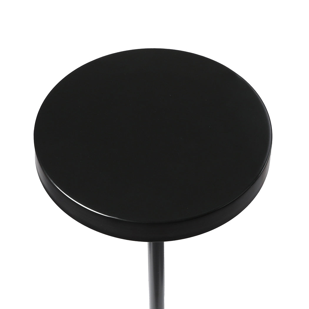 Side Table Round Tabletop Small Lightweight