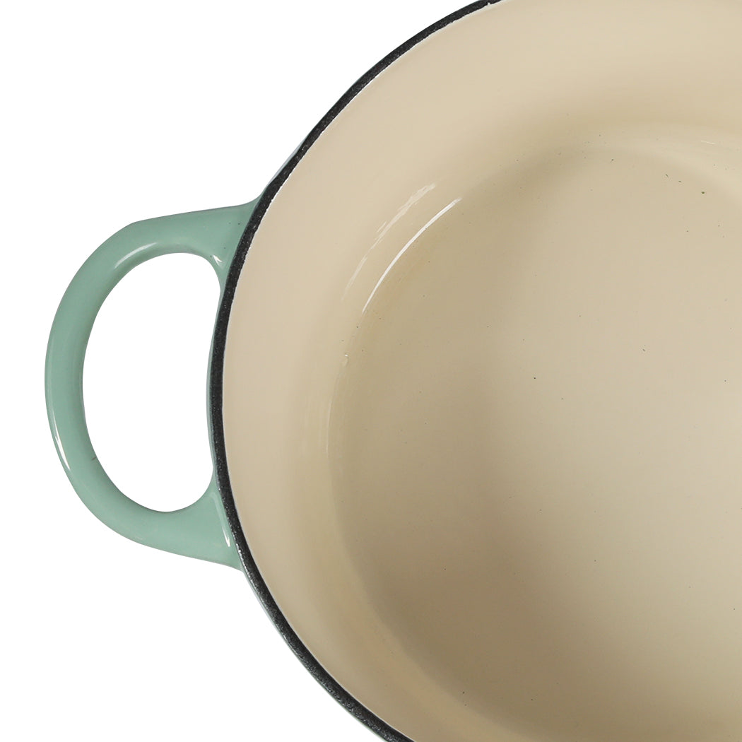 Toque 4L Enamel Dutch Oven Pot Cookware Green