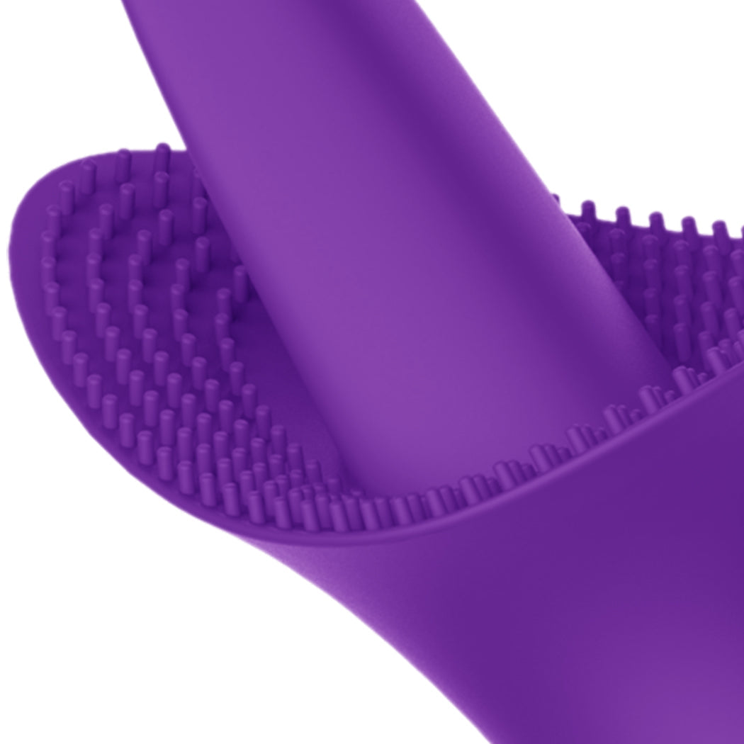 Urway Vibrator Licking Tongue Sex Toy Purple
