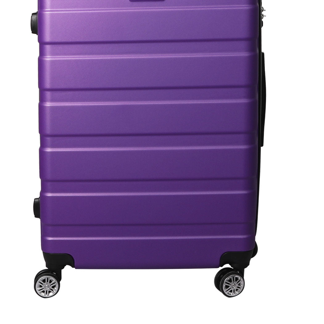 Slimbridge 20" Carry On Luggage Case Black Inch