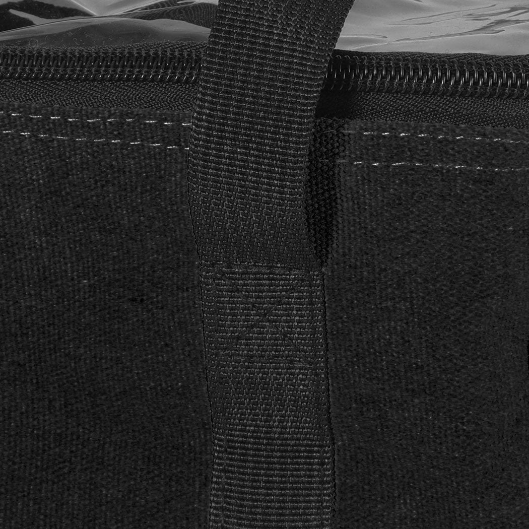 Slimbridge 3Pcs Camping Canvas Storage Black