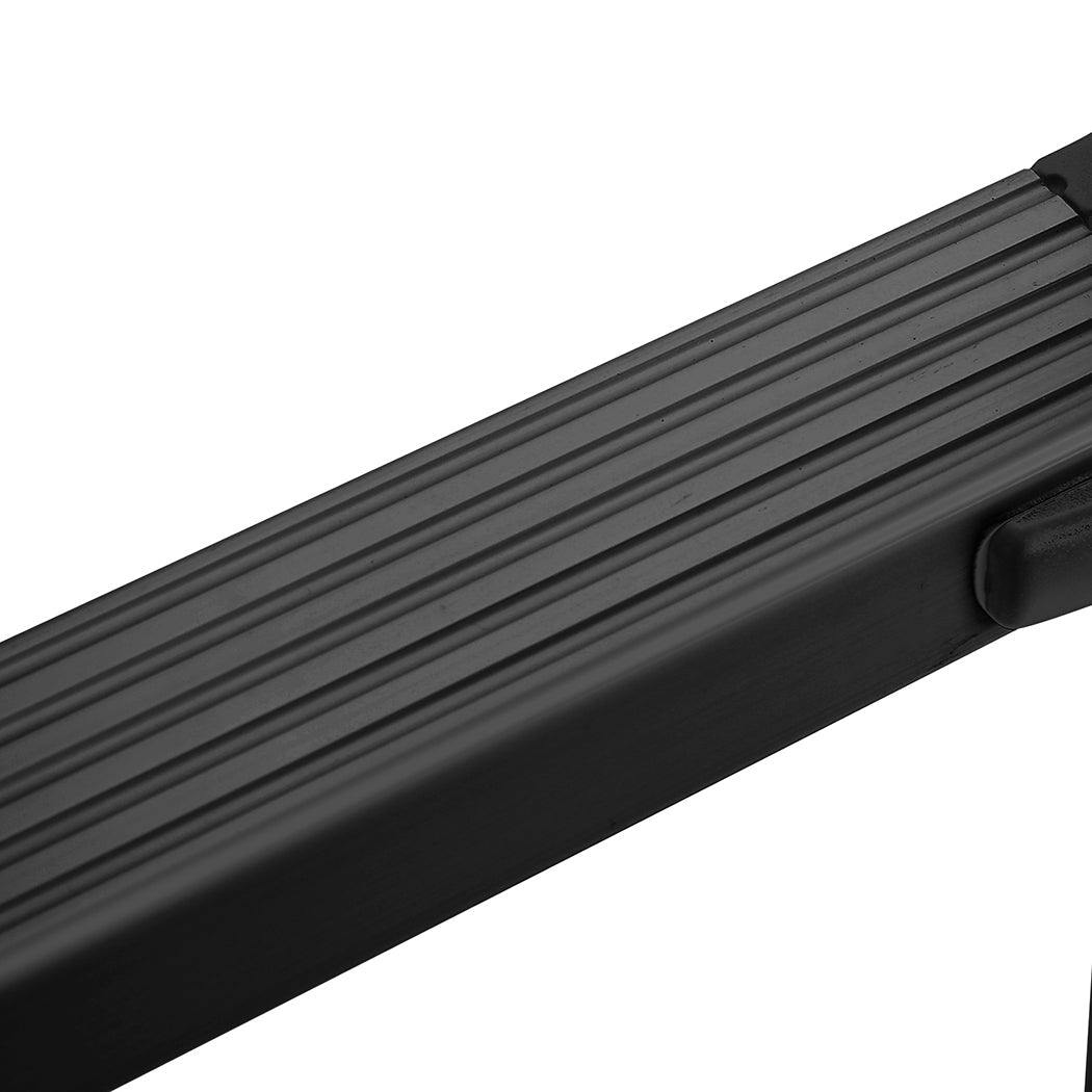Traderight Multipurpose Aluminium Ladder Telescopic 2.6M Black Meter