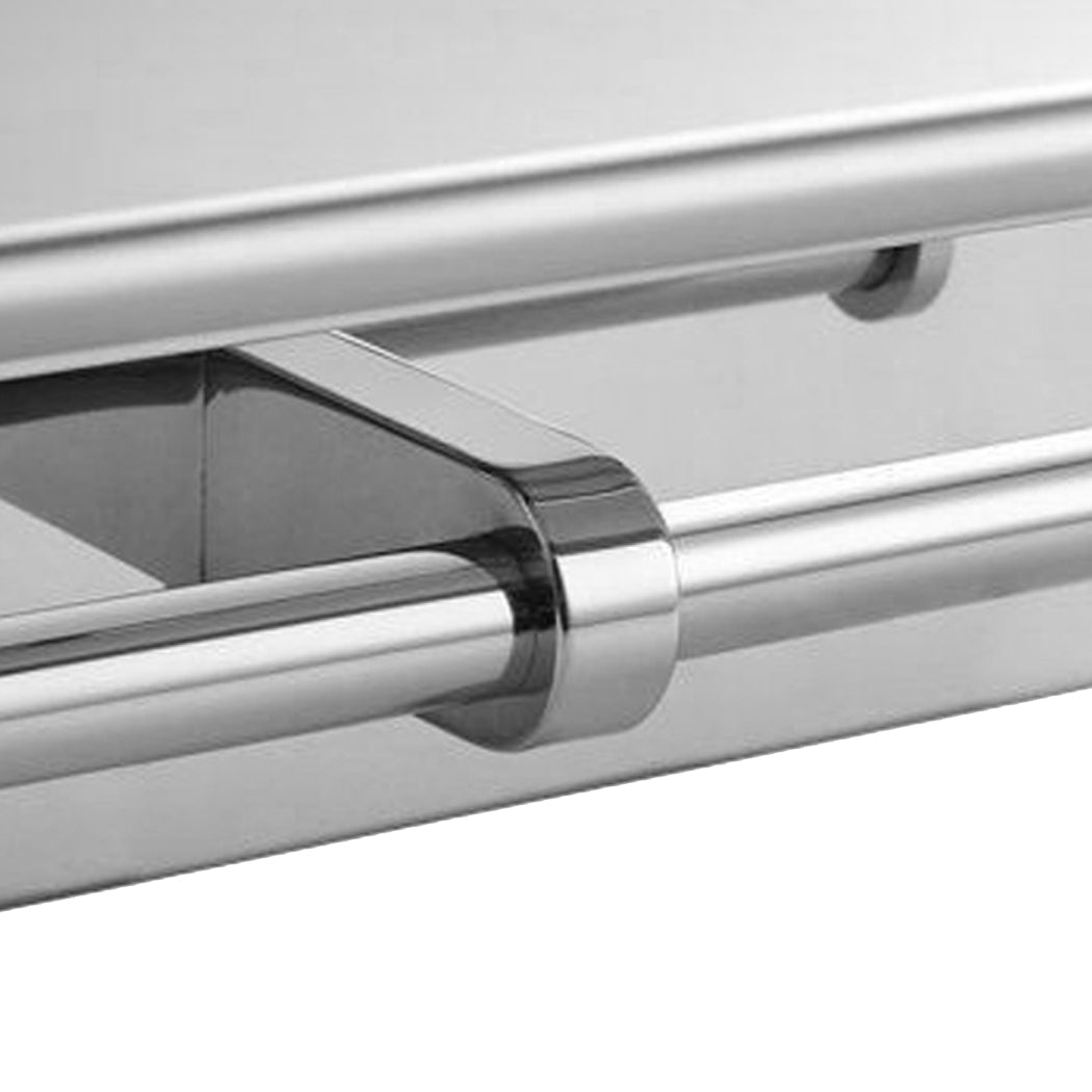 Toilet Paper Holder Double Roll Stainless