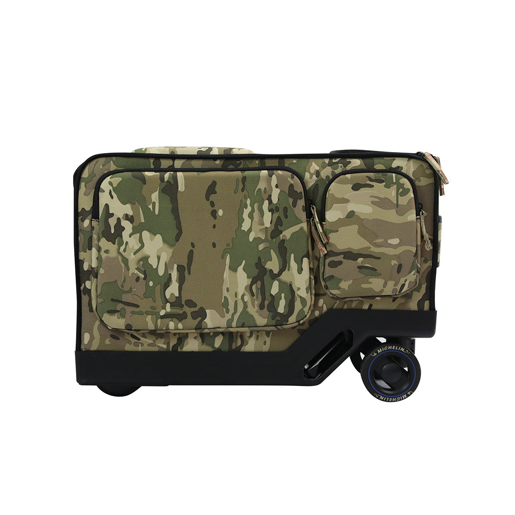 20" Electric Riding Luggage Suitcase Green Colour
