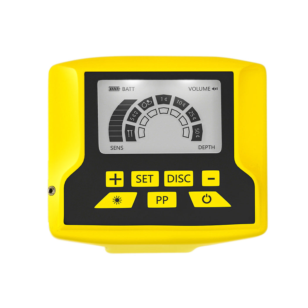 Traderight Metal Detectorwaterprooflcd Display24cm Coil
