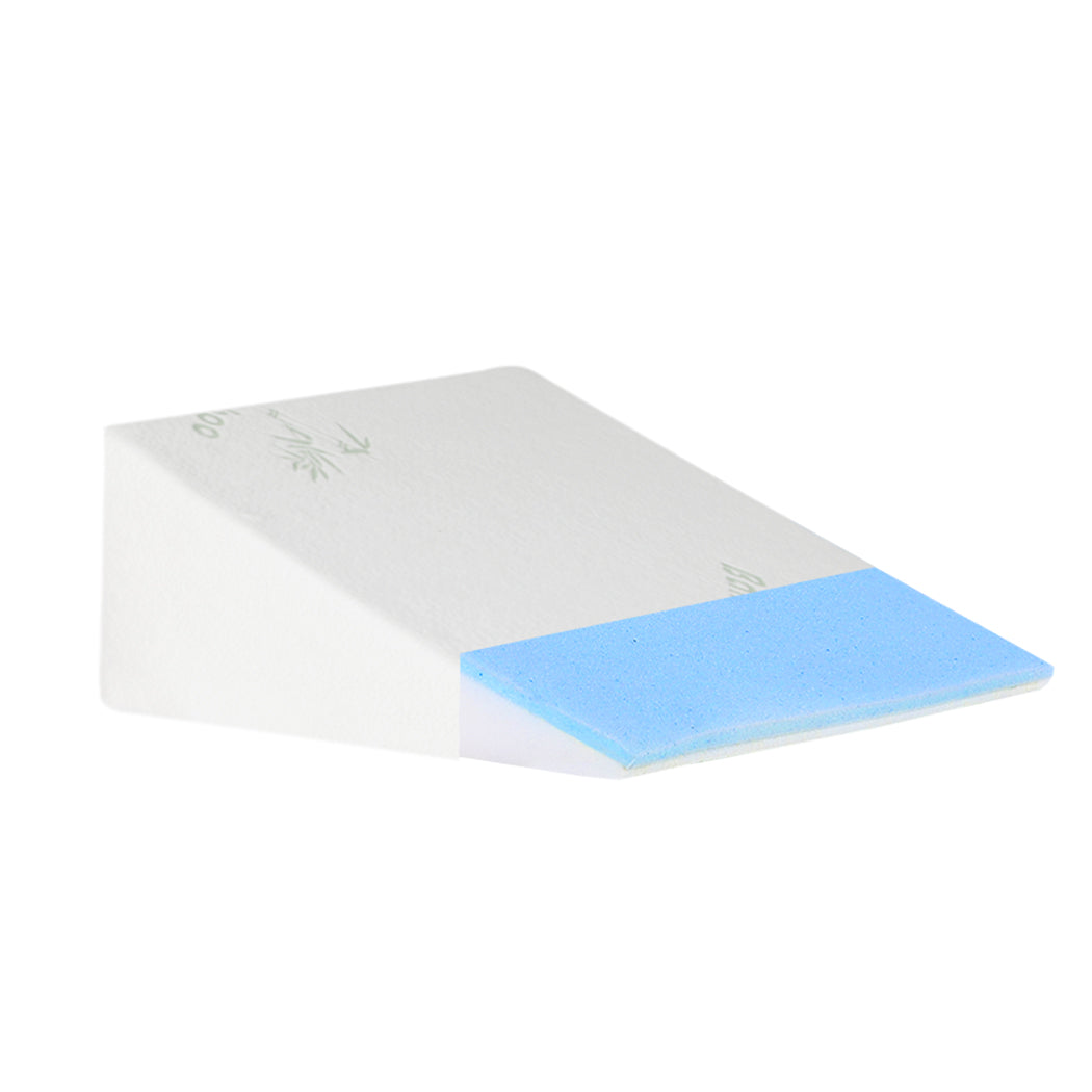Dreamz Wedge Pillow Memory Foam White 30
