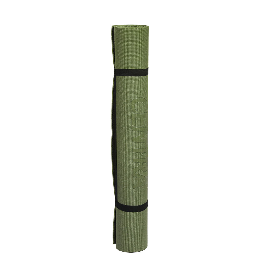Centra Yoga Mat Non Slip 5Mm Exercise Green