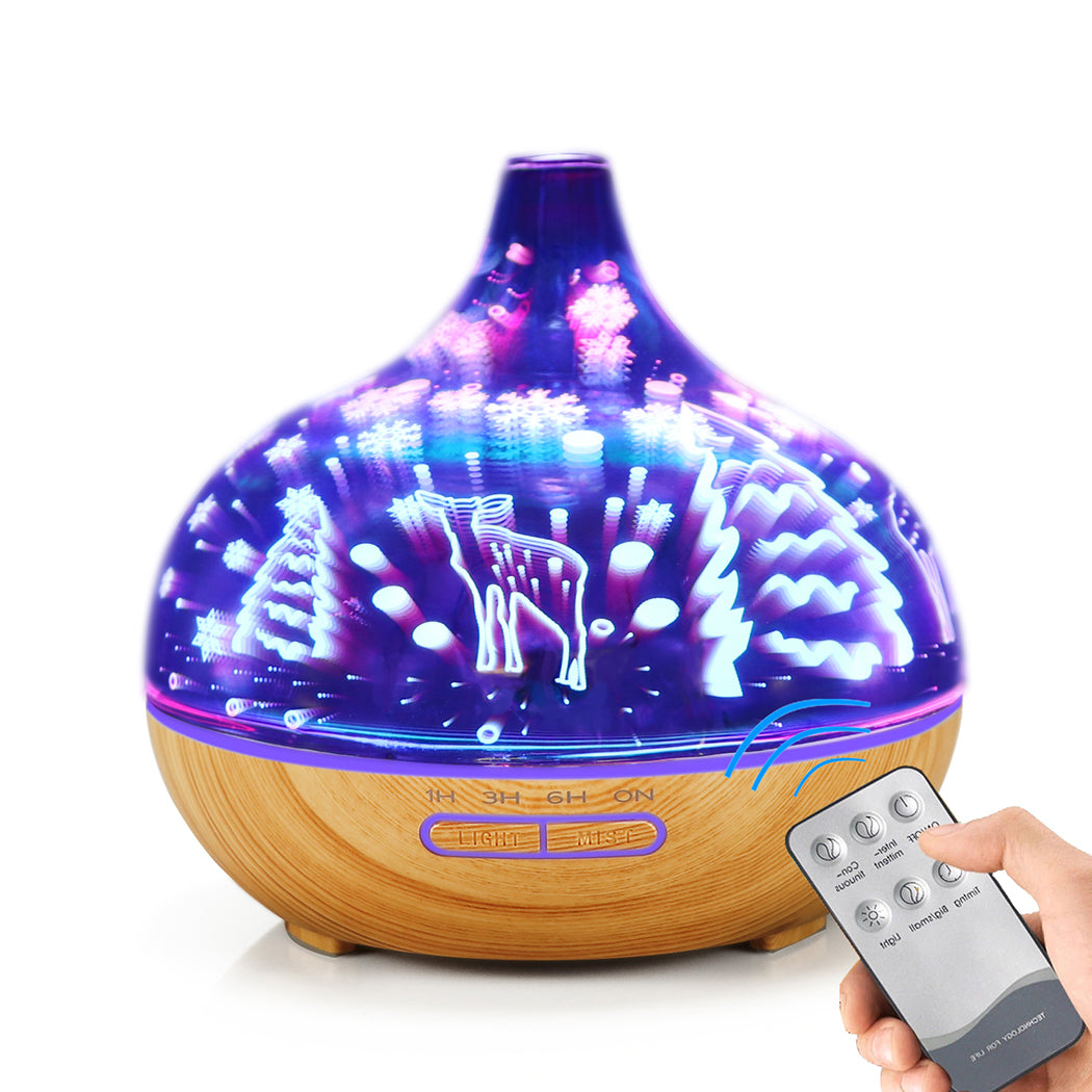 Aroma Diffuser Ultrasonic Aromatherapy Essential Oil Humidifier Relaxation
