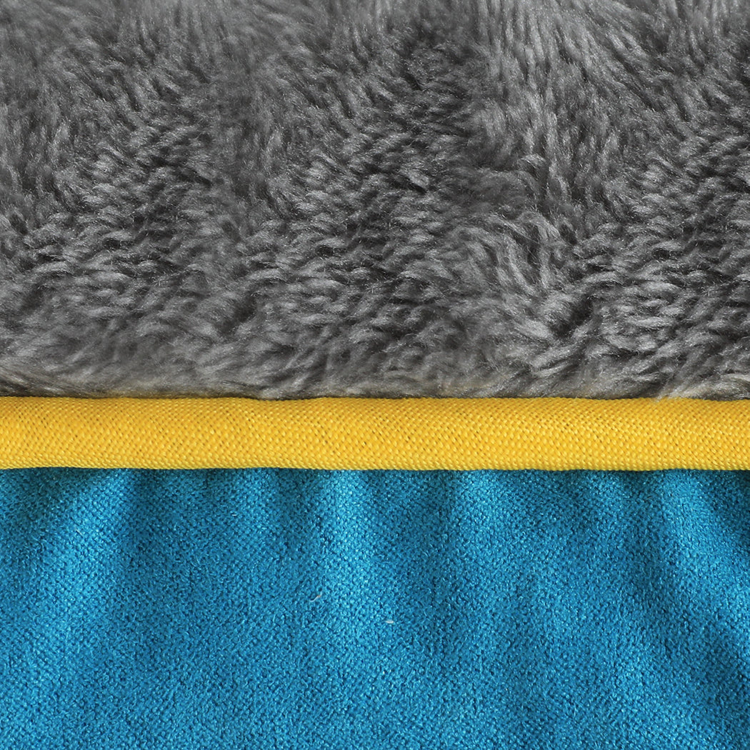 Pawz Electric Pet Heater Bed Heated Xl Blue Large