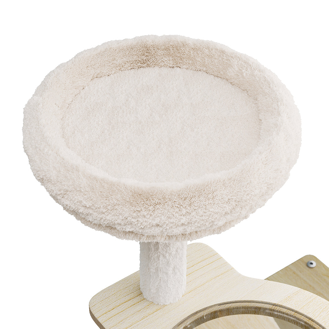 Pawz Cat Tree Tower Scratcher Wood Condo House 120Cm