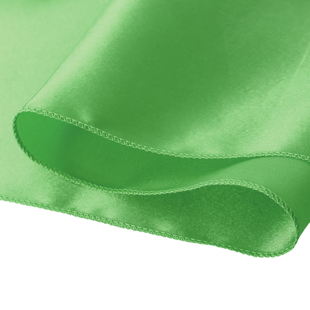 20 Green Fabric Chair Sashes Covers Grass