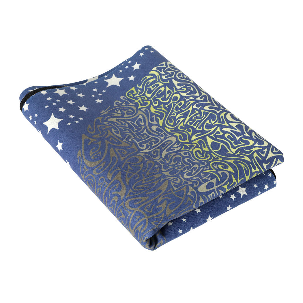 Centra Yoga Mat Foldable Non Slip Exercise Blue