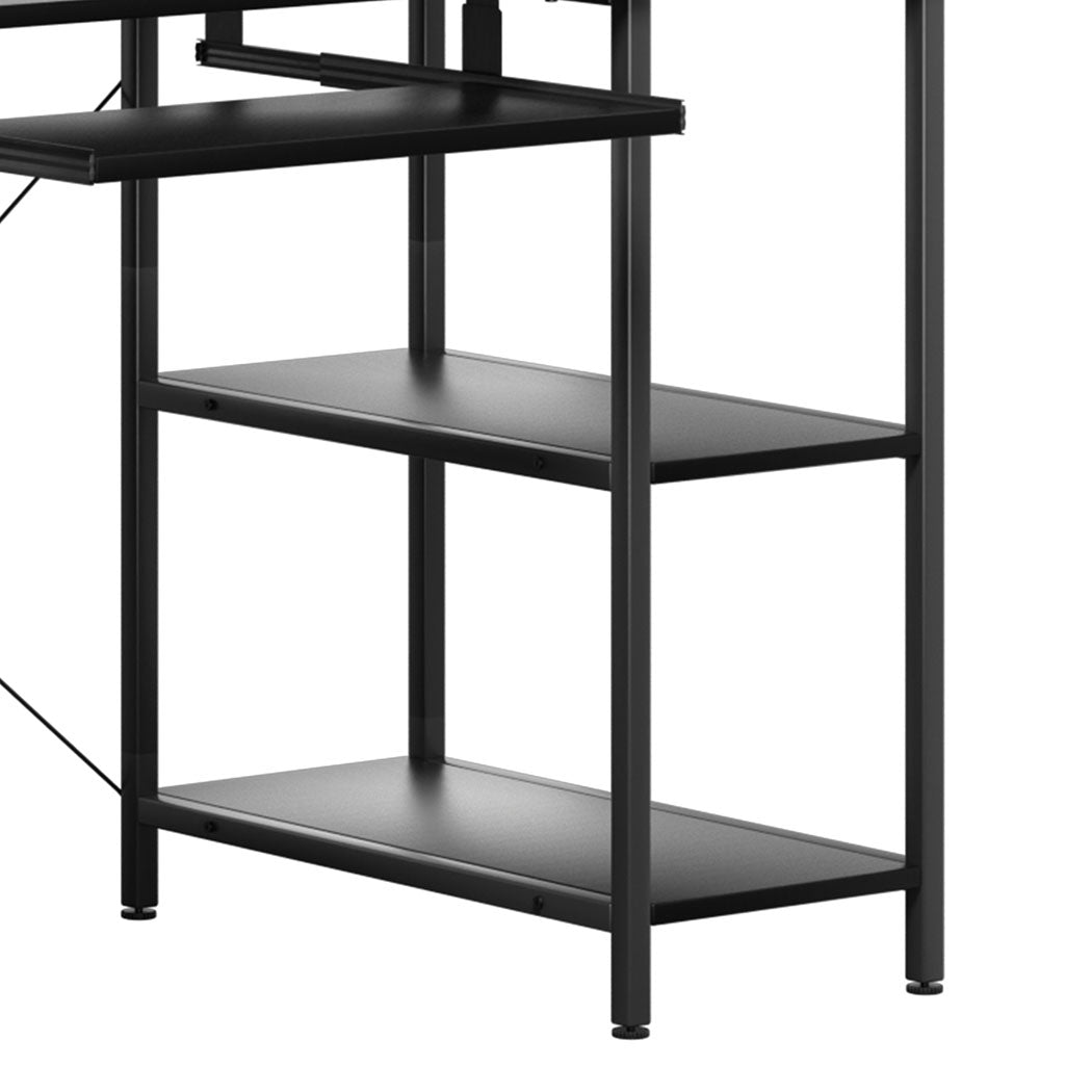 Office Gaming Computer Desk Black